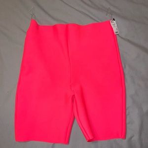 Pink Biker shorts